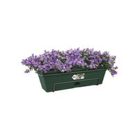 Balkónový kvetináč elho Green Basics All-in-1 – listová zelená, 49x16,5 cm, na vonkajšie a balkónové použitie, s integrovanou podmiskou 4