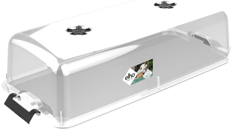 Elho Green Basics Grow House XXL 75 átlátszó növénynövesztő doboz 74,5x20,3cm - 36 cm, transparent