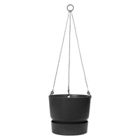 Ghiveci suspendat elho Greenville 24 cm - Negru 2