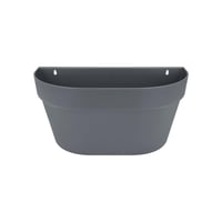 Elho Loft Urban Wall Basket 40 cm Antracit nástenný kvetináč – na vonkajšie použitie, 100 % recyklovaný plast 2