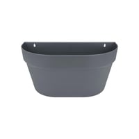 Elho Loft Urban Wall Basket 40 cm Antracit nástenný kvetináč – na vonkajšie použitie, 100 % recyklovaný plast 5