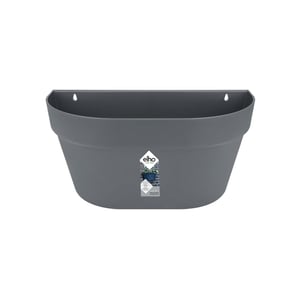 Coș pentru plante Elho Loft Urban Wall Basket de perete 40 cm, antracit — prezintă lovituri în partea din față și din spate (stare: vezi a doua imagine)