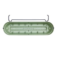 Elho Vibia Campana Allin1 Balkónový kvetináč 70 cm – Pistáciovozelený kvetináč na balkón 4