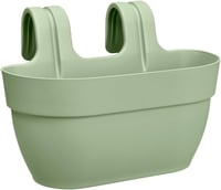 Elho Vibia Campana Easy Hanger M 36 függőleges virágcserép 91,5 cm pistácia zöld - 36 cm, pistachio green 2