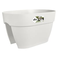 Vibia Campana Flower Bridge žardinjera 40 cm - svileno bijela | Posuda za cvijeće za vješanje na balkon i ogradu 1