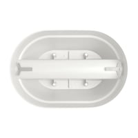Vibia Campana Flower Bridge žardinjera 40 cm - svileno bijela | Posuda za cvijeće za vješanje na balkon i ogradu 4