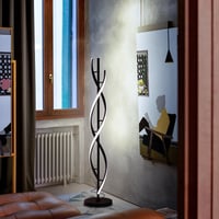 ELINKUME Dimmable LED Álló Lámpa Távirányítóval, Modern Spirál Design 5