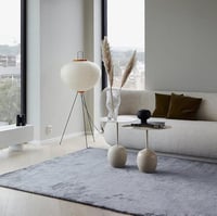 ELINKUME japán stílusú rizspapír állólámpa E27 lábkapcsolóval - fehér - 120 cm 7