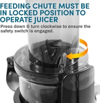 Elite Gourmet EJX600 Hidegprés Gyümölcslé Készítő, Kompakt Juice Maker 3