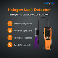 Elitech ILD-100H Hordozható Hűtőközeg Szivárgásdetektor HVAC és Autó Klímához 2
