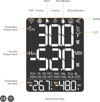 Elitech WiFi Termosztát Páratartalom Szabályozó 220V Szenzorral Terráriumhoz 2