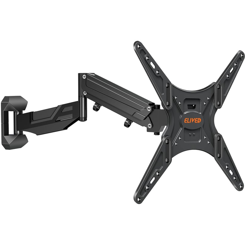 ELIVED EV031 gázrugós fali TV-konzol, 23-55", max. 25 kg - fekete