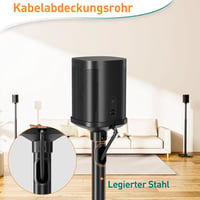 ELIVED magasságállítható hangfal állvány Sonos Era 100 One SL Play 1 kompatibilis pár 4