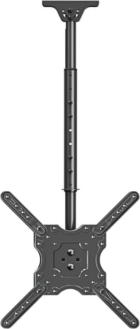 Stropný držiak na TV ELIVED pre televízory s uhlopriečkou 26-65 palcov, max. VESA 400x400 mm, nosnosť 45 kg, výškovo nastaviteľný do 1 m, sklopný a otočný držiak 1