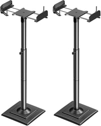 ELIVED Univerzális Hangfal Állvány Magasságállítható Kábelvezető Rendszerrel 5kg 1