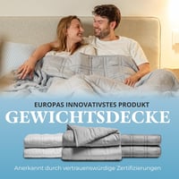 Ella Súlyozott Takaró 150x200cm 9kg Szürke Stresszoldó Pamut Paplanhuzat 3
