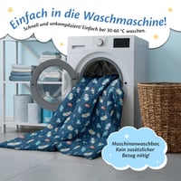 Pătură cu greutate Ella pentru copii 3,2 kg, 100x150 cm, Pătură terapeutică împotriva stresului și anxietății, Microbile de sticlă hipoalergenice, Bumbac moale, pentru copii între 25-40 kg 5