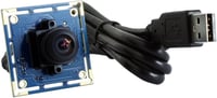 ELP 0.3MP VGA USB Webkamera 170° Halszem Lencse, 480P UVC Plug and Play 2