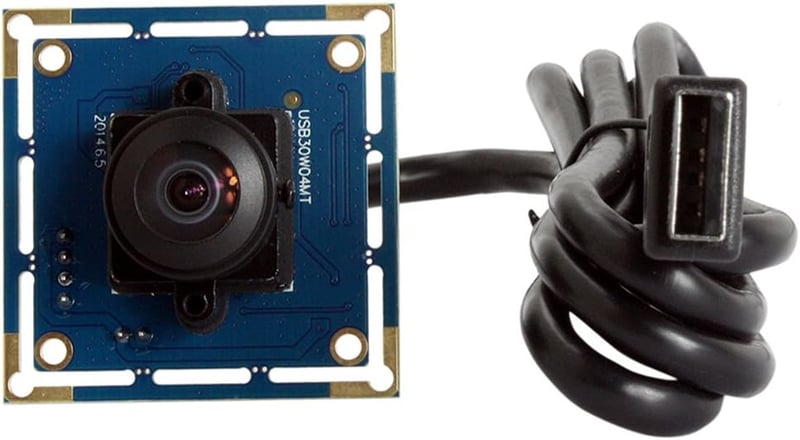 ELP 0.3MP VGA USB Webkamera 170° Halszem Lencse, 480P UVC Plug and Play