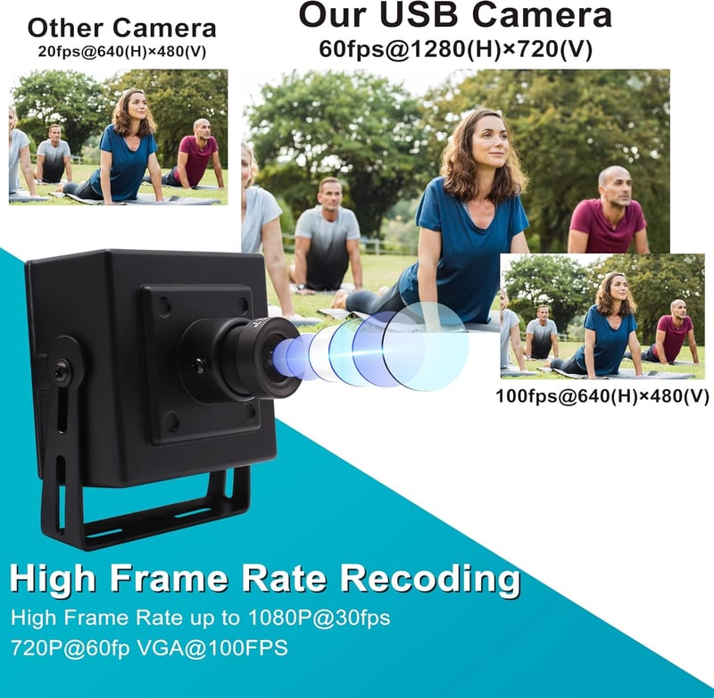 ELP 1080P Full HD Webkamera USB 2.0 100fps OTG Android Windows Linux Mac