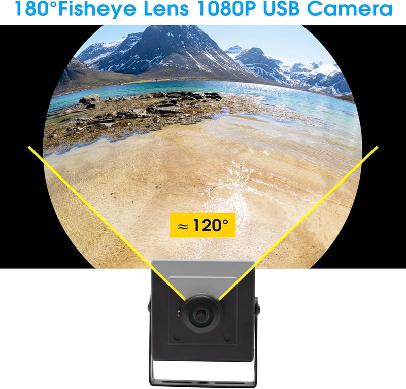 ELP 1080P Full HD Webkamera USB 2.0 100fps OTG Android Windows Linux Mac kompatibilis