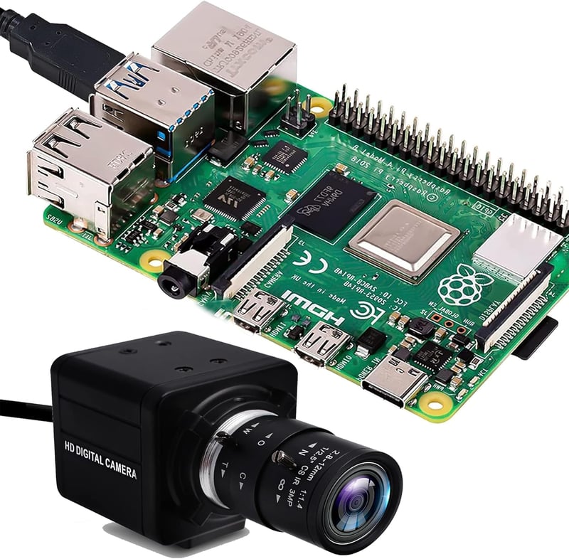 ELP 1080P USB Webkamera 2.8-12mm Zoom Lencse, 60fps Széles Látószög Ipari Kamera