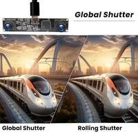 ELP 1200P 3D Stereo USB Kamera Dual Lencse 120fps Arcfelismerés QR Kód Szkenner 4