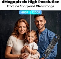 ELP 1200P 3D Stereo USB Kamera Dual Lencse 120fps Arcfelismerés QR Kód Szkenner 5