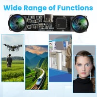 ELP 3D Stereo USB Kamera 120fps Global Shutter Raspberry Pi Mac Linux Windows 7
