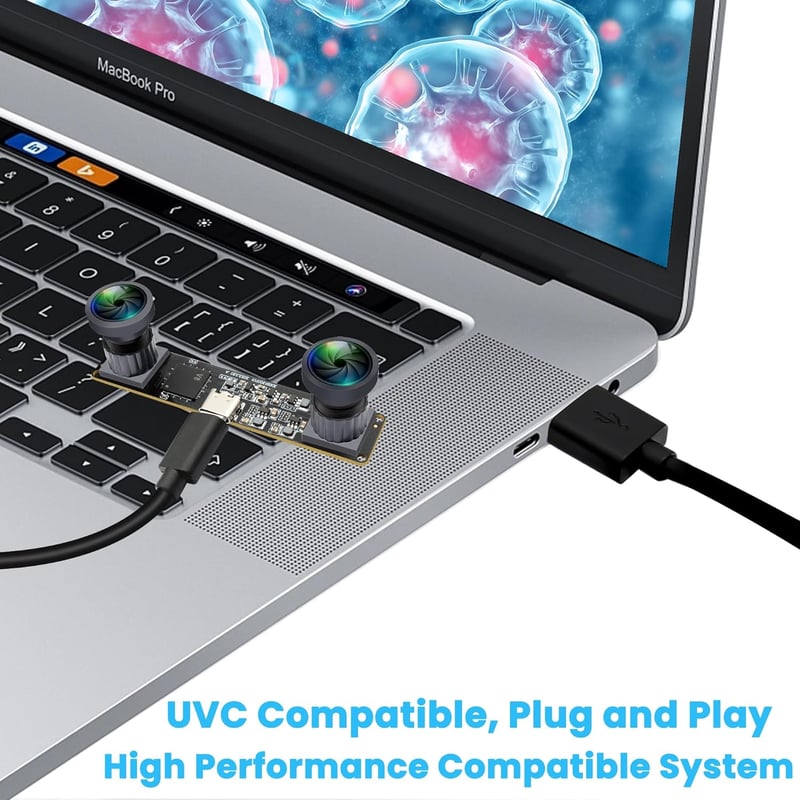 ELP 3D Stereo USB Kamera 120fps Global Shutter Raspberry Pi Mac Linux Windows