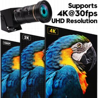 ELP 4K HDMI USB Konferencia Kamera 10x Optikai Zoom 2160P Videó 4