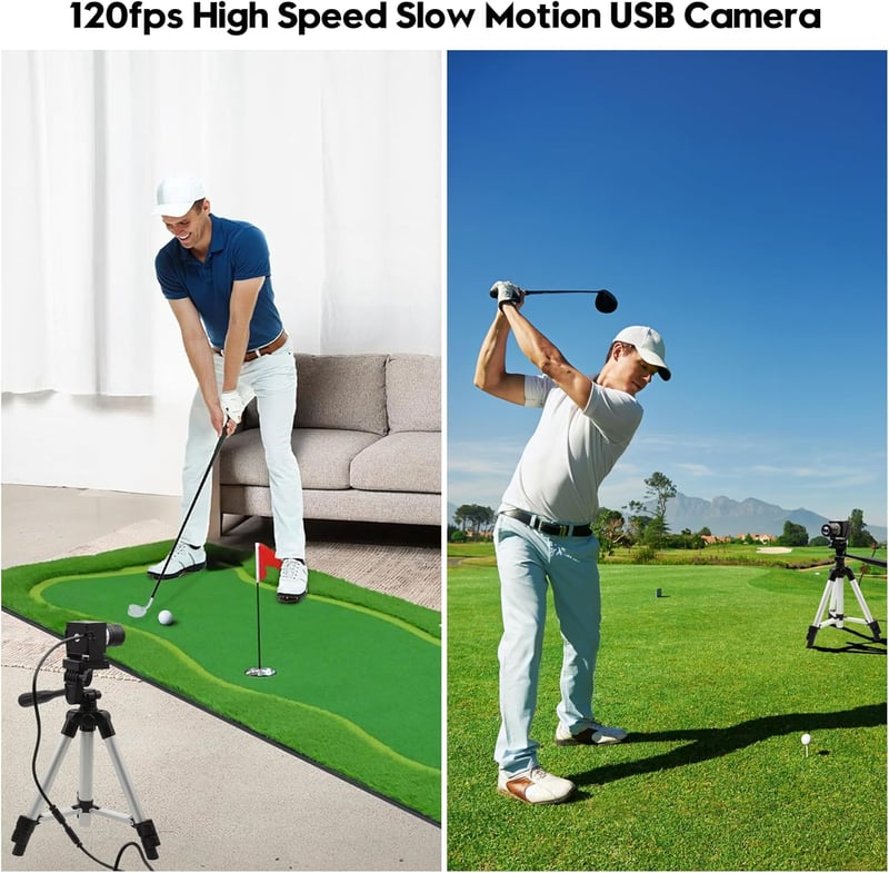 ELP 4K USB Kamera 120fps Golfütés Felvétel 12MP 3x Optikai Zoom Raspberry Pi
