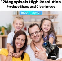 ELP 4K USB Kamera 120fps Golfütés Felvétel 12MP 3x Optikai Zoom Raspberry Pi 3