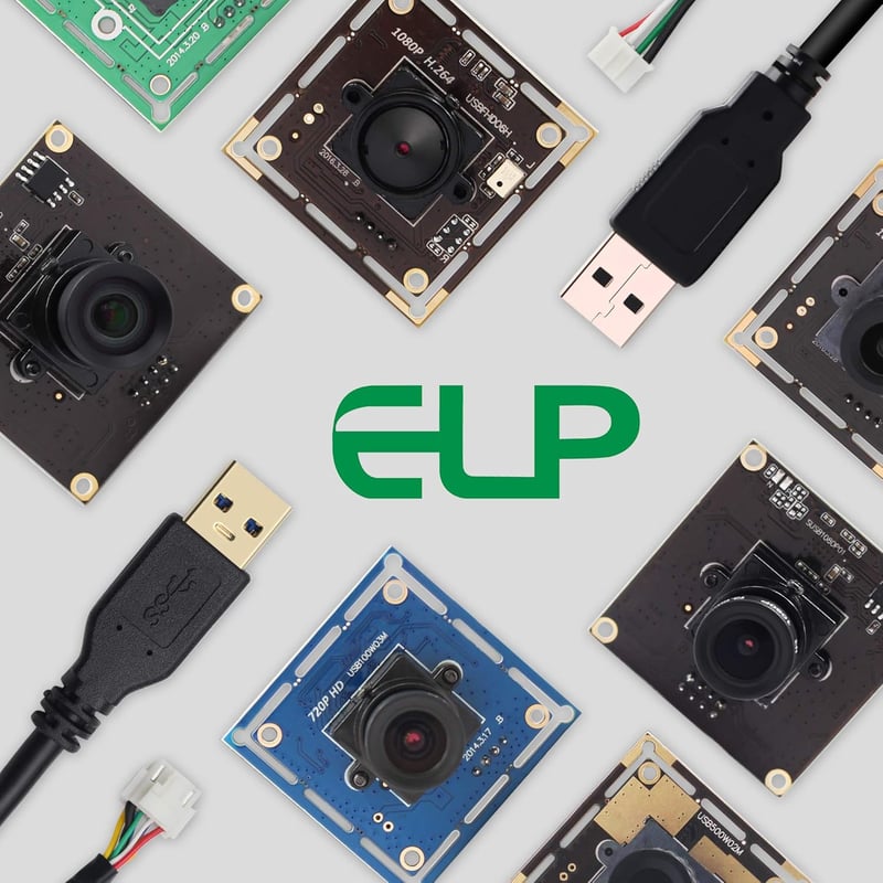 ELP 5MP OV5640 HD CMOS Webkamera Modul 170° Halszemoptikával - USB Széles Látószögű Kamera Manuális Fókusszal, Hordozható USB500W02M-L170
