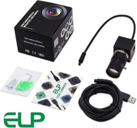 ELP 8MP USB Webkamera 2448P Manuális Zoom Objektívvel Mac/Windows/Linux Kompatibilis 9