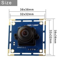 ELP USB riblje oko kamera - 1080P širokokutna web kamera od 180 stupnjeva, velike brzine 6
