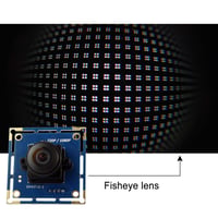 ELP USB riblje oko kamera - 1080P širokokutna web kamera od 180 stupnjeva, velike brzine 3