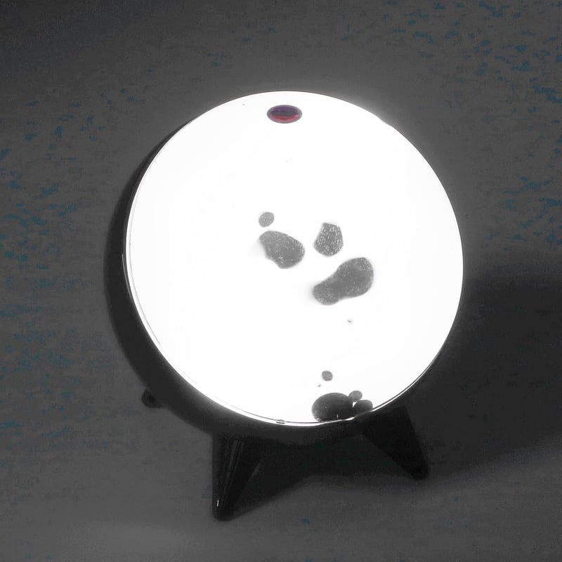 Elprico Ferrofluid hangvizualizáló mágneses folyadék ritmus lámpa fekete desktop dekoráció