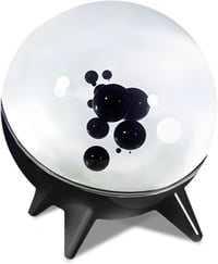 Elprico Ferrofluid hangvizualizáló mágneses folyadék ritmus lámpa fekete desktop dekoráció 1