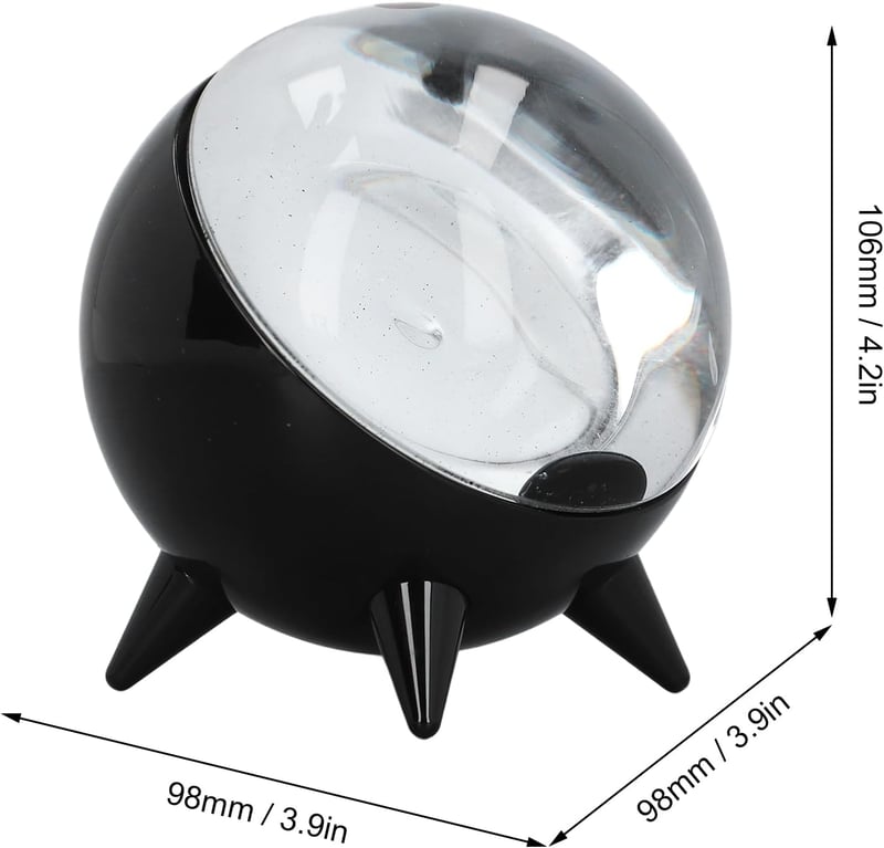 Elprico Ferrofluid hangvizualizáló mágneses folyadék ritmus lámpa fekete desktop dekoráció
