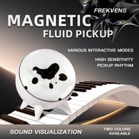 Elprico Ferrofluid hangvizualizáló mágneses folyadék ritmus lámpa fekete desktop dekoráció 2