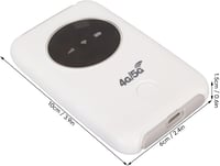 Elprico Hordozható 4G LTE WiFi Router, 300 Mbps Vezeték Nélküli Modem, SIM Kártyás, 3200 mAh Akkumulátor, Fehér 9