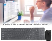 Elprico Wireless Billentyűzet és Egér Szett, 101 Gomb, 10m Hatótáv, Smart Sleep 2