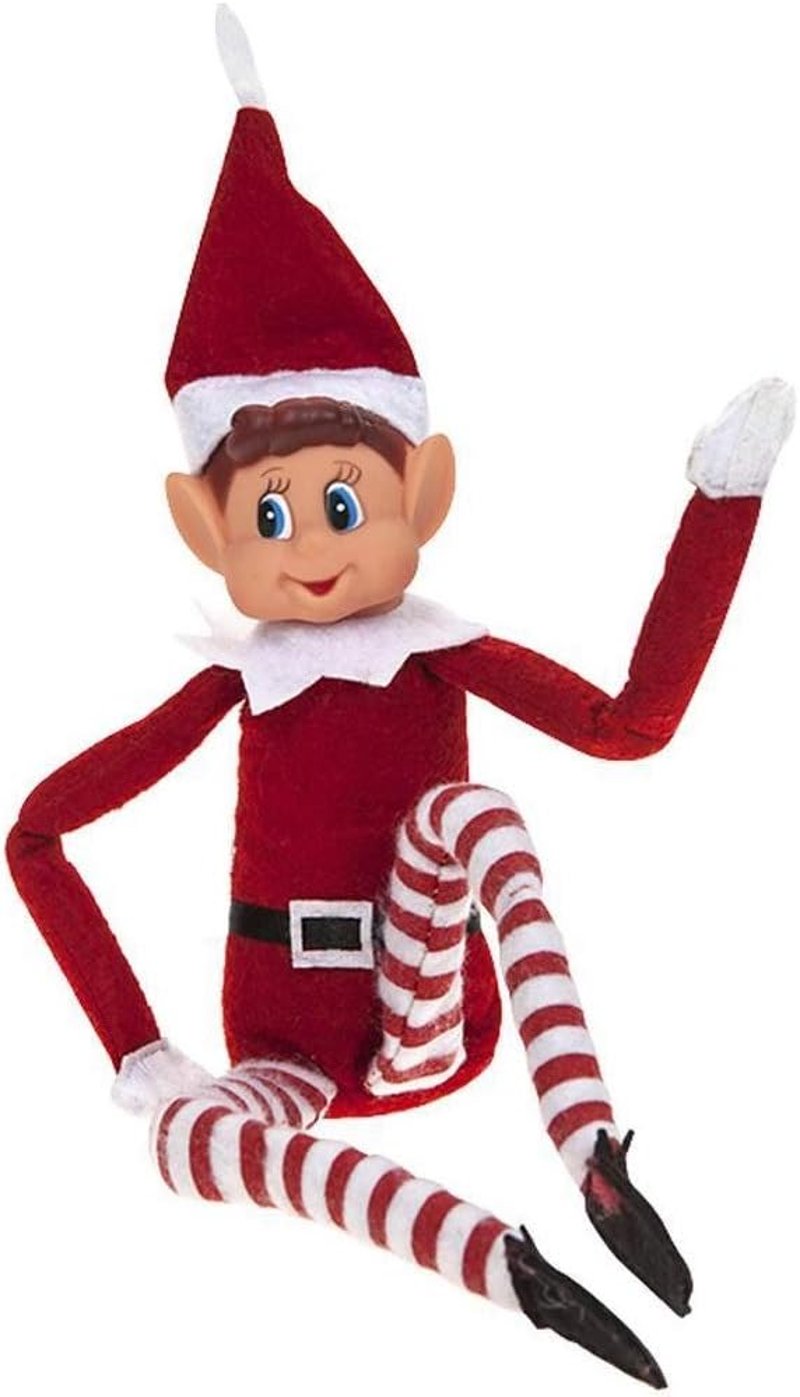 Elves Behavin' Badly 30cm-es Mozgatható Elf Fiú Figura Pózolható