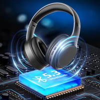 elzle Bluetooth slúchadlá cez uši s 82-hodinovou výdržou batérie, bezdrôtové slúchadlá Bluetooth 5.3 7
