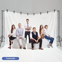 EMART 6x2.1m Állítható Fotóháttér Állvány 308° Forgócsatlakozással 5