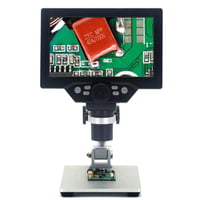 Emebay G1200 7" LCD Digitalni Mikroskop 12MP HD Rezolucije, 1-1200× Povećanje, Punjiva Baterija, Metalni Držač, Za Lemljenje M 1