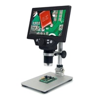 Emebay G1200 7" LCD Digitalni Mikroskop 12MP HD Rezolucije, 1-1200× Povećanje, Punjiva Baterija, Metalni Držač, Za Lemljenje M 2