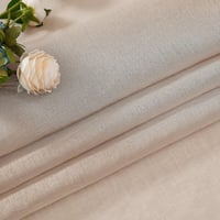 EMEMA 2 darabos voile függöny szövetgyűrűvel 140x145 cm bézs - H145 x B140 cm (2er Pack), Beige 8