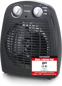 Emerio FH-106737.2 hordozható ventilátoros fűtőgép 2000W termosztáttal 1